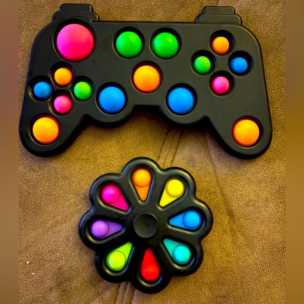 Multicolor Game Controller Fidget Toy - Picture 3 of 3